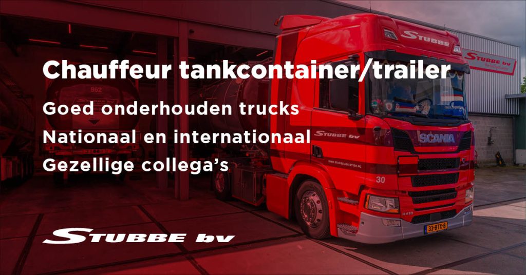 stubbe chauffeur vacature